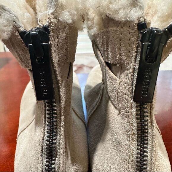 Sorel Tan Harlow Botties Size 7.5 - Picture 6 of 12